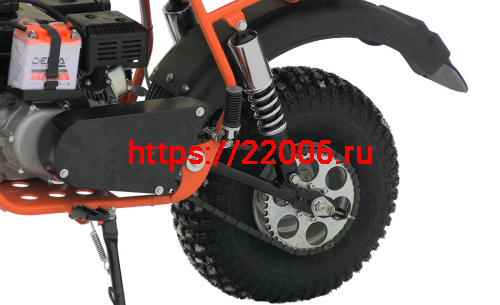 Мотоцикл СКАУТ САФАРИ ПЛЮС 3L-8Е BIGFOOT(ФАРА, ЭЛ.СТ.перед и зад подвес. 170FT -8 л.с.,седло Альфа фото 4