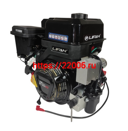 Двигатель LIFAN 23 л.с. KP460E EFI (ИНЖЕКТОР) с электростартером и катушкой освещения 12В 18А 216Вт фото 6