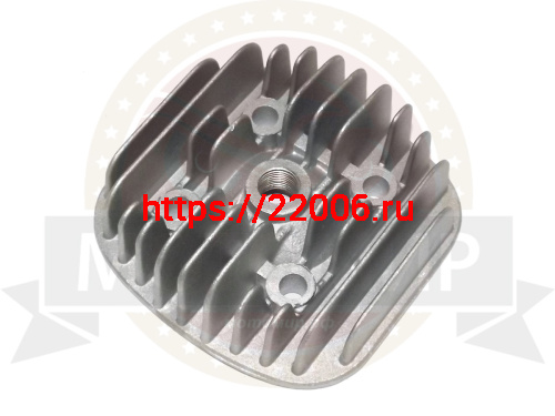 Головка цилиндра 2х такт Веломотор F80 "Газуля" фото 2