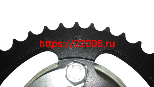 Звезда 37 зуб. (428) цепи, задняя  в сборе с основанием XTRAIL (F15-3) фото 3