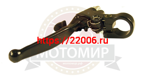 Рычаг сцепления ВелоМотор "Газуля" в сборе с фиксатором (Пр) фото 3 Рычаг сцепления ВелоМотор "Газуля" в сборе с фиксатором (Пр) фото 3