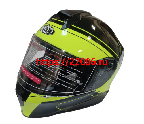 Шлем детский интеграл COBRA EC H151, черный и лайм, размер XXXS Шлем детский интеграл COBRA EC H151, черный и лайм, размер XXXS