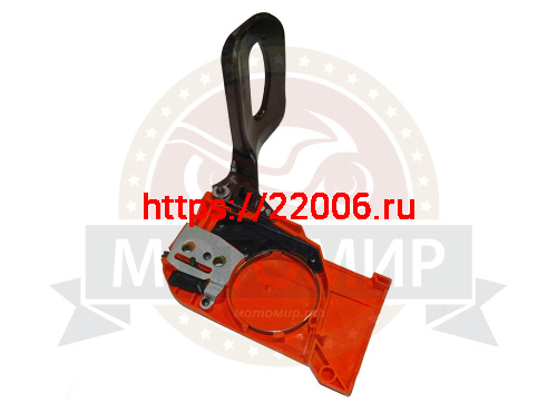 Тормоз цепи в сборе б/п Цыганка 45, 52 (крышка тормоза цепи в сборе) фото 3