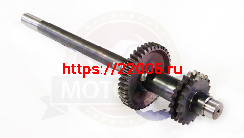 Вал ведомый машинокомплекта Лидер-Альфа 3 в сборе (длинный) Вал ведомый машинокомплекта Лидер-Альфа 3 в сборе (длинный)