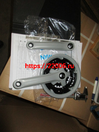 Шатуны 28/38/48Tх170мм, сталь в пластике, цвет серый (ETCW-03) CW 05 grey Шатуны 28/38/48Tх170мм, сталь в пластике, цвет серый (ETCW-03) CW 05 grey