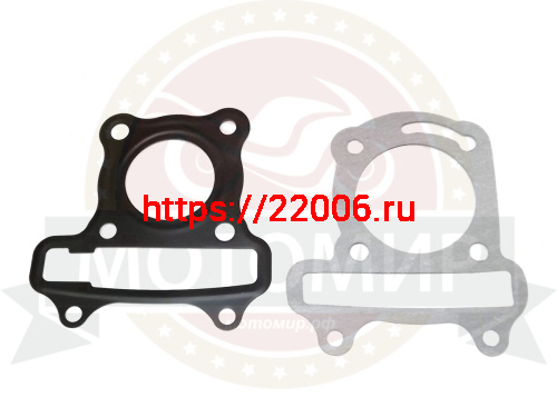 Набор прокладок ЦПГ GY6-50, QT-4A, 39 мм (головки+цилиндра)