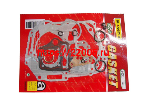 Набор прокладок двигателя Альфа Дельта Zodiak 52,4 мм 110сс (полный)