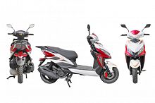 Скутер Скутер CITY (реплика Honda DIO RX)  49сс белый (150)(10,8л.с., обод 10", тормоза: диск.перед/бараб зад.)