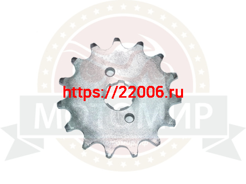 Звезда 15 зуб. (520) (d18-20, 2х34) цепи, ведущая Falcon250 фото 2