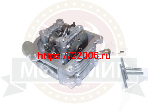 Головка цилиндра 4х такт. в сборе GY6-50 (FT50QT-4, 4А, 10, 18) 39 мм