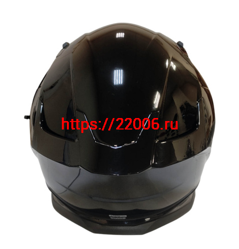 Шлем интеграл COBRA EC H153, черный глянцевый, с очками, размер XL фото 5 Шлем интеграл COBRA EC H153, черный глянцевый, с очками, размер XL фото 5