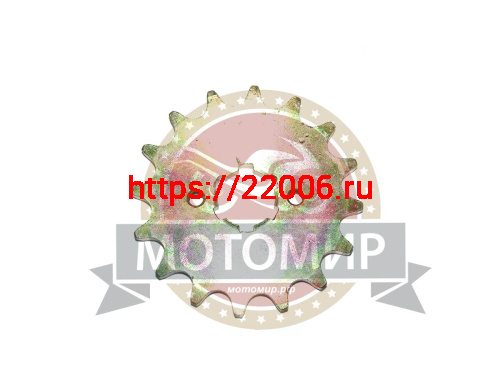 Звезда 16 зуб. (530) (d21-25; 2x37) цепи, ведущая ATV " Звезда 16 зуб. (530) (d21-25; 2x37) цепи, ведущая ATV "