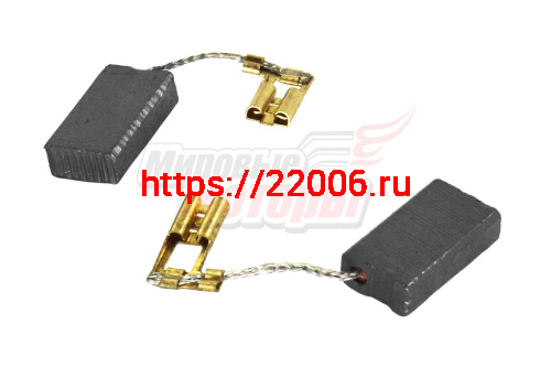 Щетки (№535) Bosch (5x10x18) (BOSCH X44) Поводок,клемма-мама