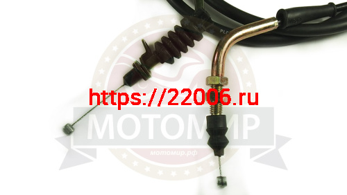 Трос газа L-1900мм, ход-110мм скутер CITY PG (084) (с ухом) фото 3