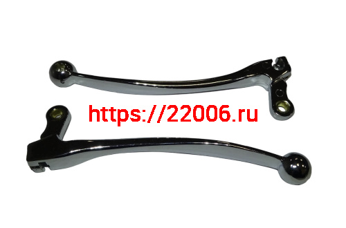 Рычаг Иж тормоза/сцепления  голая ХРОМ