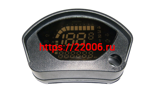 Щиток приборов Альфа RUBIKON STREET ЖИДКОКРИСТАЛЛИЧЕСКИЙ, с подсветкой