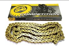 Цепь (428) SFR - 98 зв. приводная Альфа, Сигма, Monster, Futong , цветная коробочка (НАБОР)