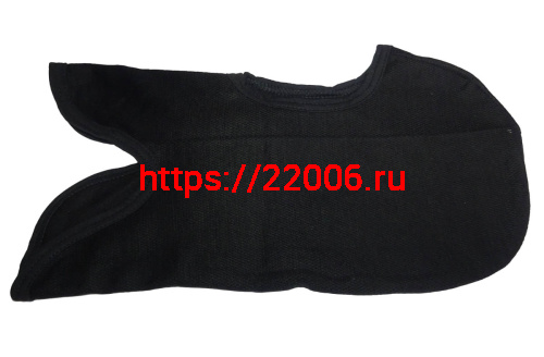 Подшлемник-балаклава, открытое лицо (термополотно) (30% шерсть 70% акрил) П172 фото 2