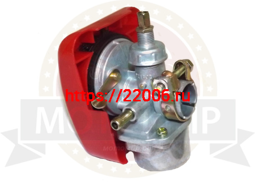 Карбюратор 2х такт  Веломотор "Газуля"  F50/72/F80/100 фото 2