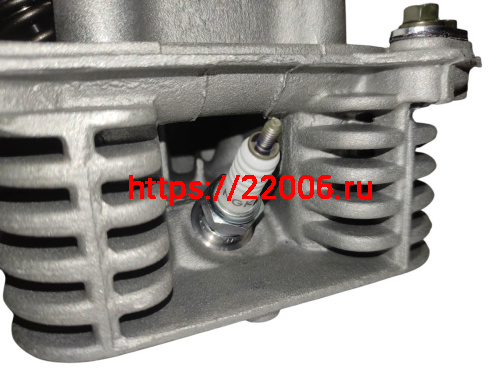 Головка цилиндра 4х такт. в сборе GY6-180 1P62F WD180 фото 6