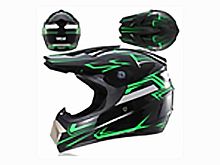 Мотошлем VIRTUE MD-905 Кросс черно-зеленый №2 (S)
