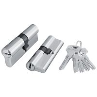 Цилиндровый Fuaro (Фуаро) механизм (200 ZA/90) 2000ZAKey90(30+10+50) CP хром 5Key