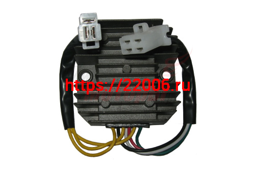 Реле регулятор напряжения (стабилизатор) 7-ми проводной 125сс, 150сс (152QMI, 157QMJ)