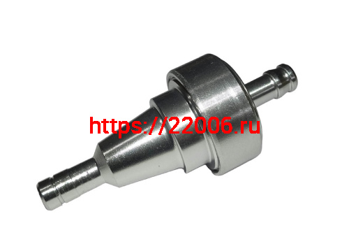 Фильтр топливный ЭКСКЛЮЗИВ в МЕТАЛЛ корпусе серебристый (HF9005) фото 2 Фильтр топливный ЭКСКЛЮЗИВ в МЕТАЛЛ корпусе серебристый (HF9005) фото 2