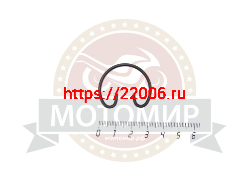 Кольцо стопорное поршневого пальца R195 ДизельТрактор Кольцо стопорное поршневого пальца R195 ДизельТрактор