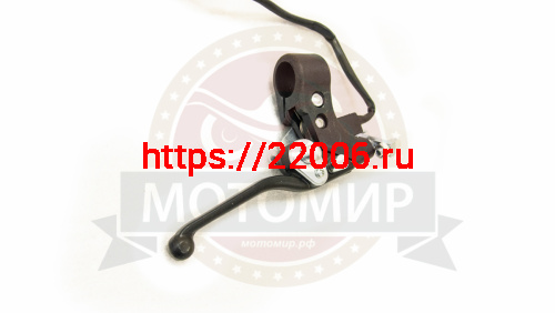 Рычаг тормоза переднего АТВ правый в сборе под 2 тросика и фиксатор (НАБОР) фото 2