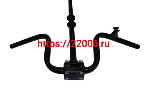 Руль Буран нового образца (регулируется) с колонкой в сб. (110300150+110300160) фото 3