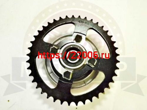 Звезда 41 зуб. (428) цепи, задняя COLT в сборое с основанием (54270158) (НАБОР)