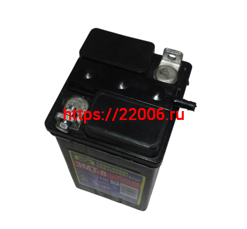 Аккумулятор  6В  8 А/ч, г.Тюмень (3 МТ-8 "Лидер") (83 x 141 x 77) симетрич. пол., Кислот.Сухозаряд. фото 3