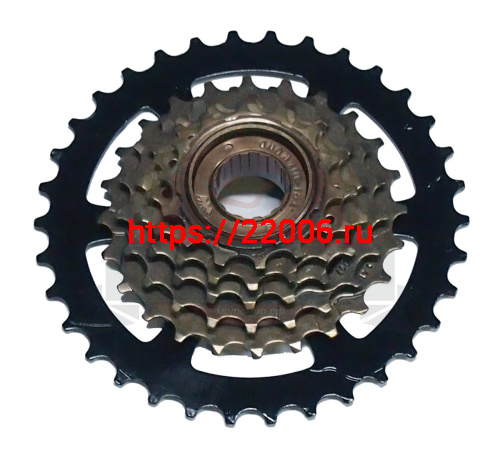 Трещотка 6 ск.14-34T (аналог SHIMANO MegaRange) FW 6SImg