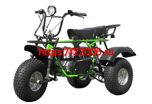 Трицикл ТРИТОН 2, САФАРИ 3LЕ- 9 лс KP230PRO (длинное седло) фото 2