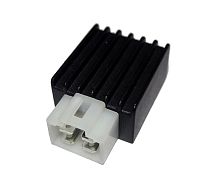 Реле регулятор 4 конт. малый GY6-50 (GY6-125-516)(GY6-125-04R) (АЛЬФА)