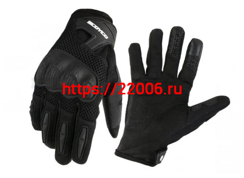 Перчатки SCOYCO (оригинал) МС-58-2 черные, р-р L Перчатки SCOYCO (оригинал) МС-58-2 черные, р-р L