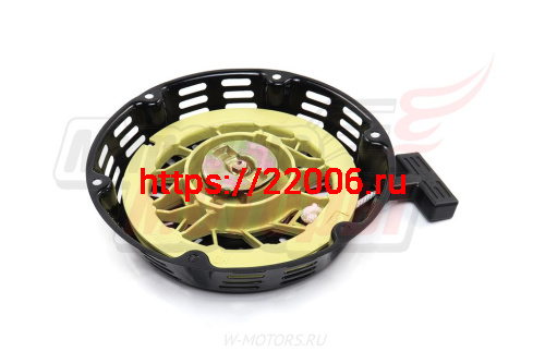 Стартер в сборе 182F/188F/190F/192F/2V78FA/2V78F-2A (ЧЕРНЫЙ) фото 2 Стартер в сборе 182F/188F/190F/192F/2V78FA/2V78F-2A (ЧЕРНЫЙ) фото 2