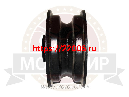 Диск ATV  6", 6х2,5 (3х42) ЦО27мм од торм.диск, высота 170 мм, черный, ATV Target Trek фото 2