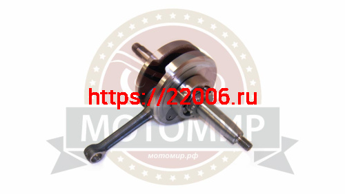 Коленвал 1Р54FMI 125/130сс Шторм/Fighter125 палец 13 мм фото 2