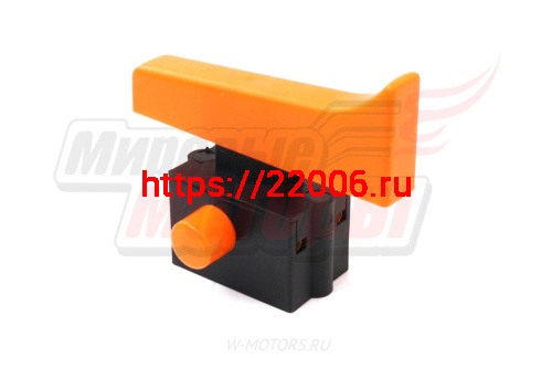 Выключатель (№178) клавиша Гусь длинный с толстым фиксатором фото 3