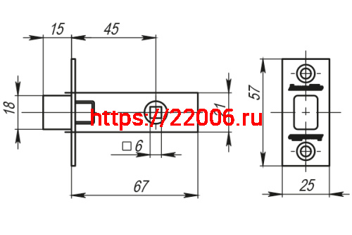 Задвижка Armadillo (Армадилло) врезная METDB920-45-25 (DB 920-45-25) GP Золото SKIN фото 2 Задвижка Armadillo (Армадилло) врезная METDB920-45-25 (DB 920-45-25) GP Золото SKIN фото 2