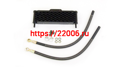 Радиатор масляный в сборе большой