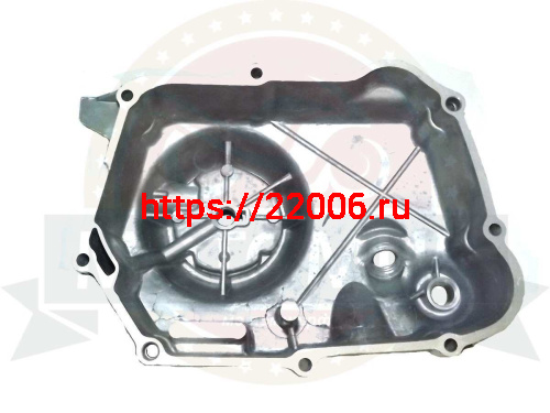 Крышка картера правая  Альфа "Zodiak" 50/70 мех. сцепления (маслощуп с боку) фото 3