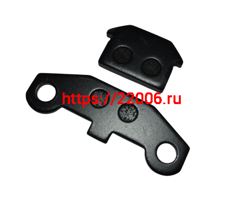 Колодки тормозные дисковые перед. ATV SPORTY фото 2