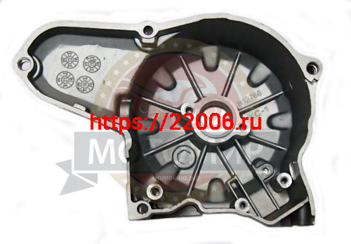 Крышка картера левая 1P56 FMJ-2 (зажигания) (Е7-1) (НАБОР) фото 2