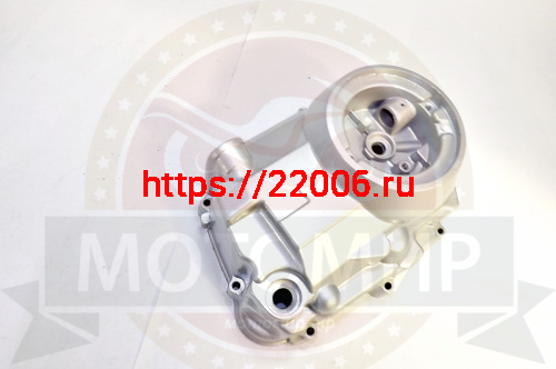 Крышка картера правая  Альфа "Zodiak", TTR125, SIGMA SPORT/SIGMA (маслощуп сверху)