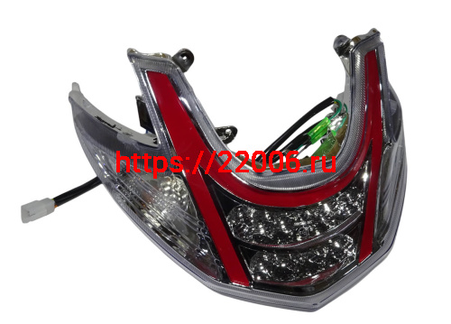 Стоп-сигнал скутер SPARK в сборе (059) фото 2