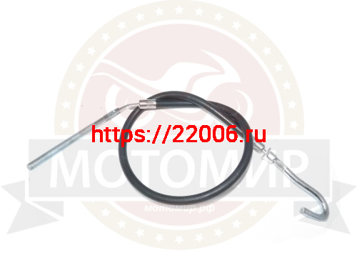 Трос заднего тормоза L-590мм, ход-40мм, вылет-100мм, Ява, ТПК МотоМир