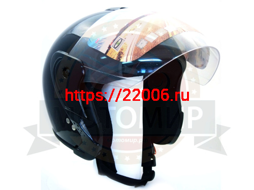 Шлем открытый "Safelead" HF-217"колобки  deep синий, красный черный, размер L фото 2